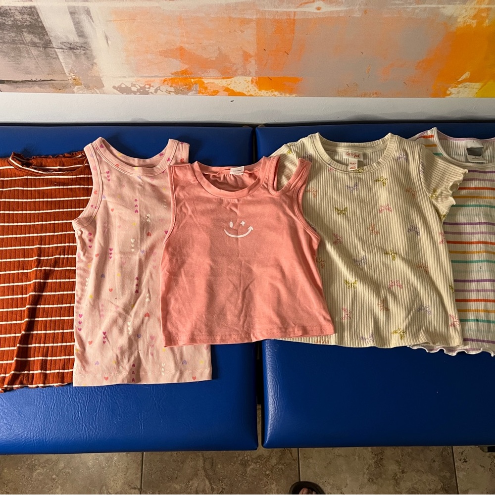 Kids' Multicolor Summer Tops Set